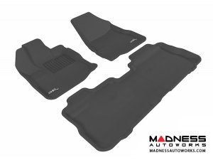 Chevrolet Equinox Floor Mats (Set of 3) - Black by 3D MAXpider (2010-2015)